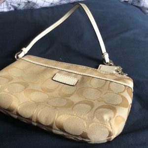 Like New Coach wristlet/ clutch wallet